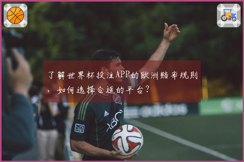 了解世界杯投注APP的欧洲赔率规则，如何选择合适的平台？