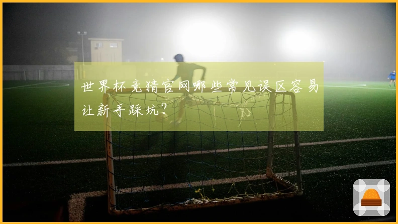 世界杯竞猜官网哪些常见误区容易让新手踩坑?