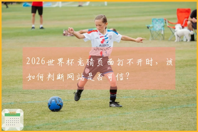 2026世界杯竞猜页面打不开时，该如何判断网站是否可信？